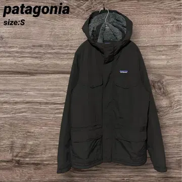 파타고니아 이즈머스 후드티 블랙 브라운 계열