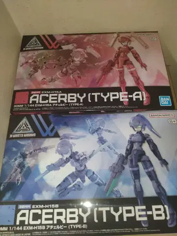 30MM 아체루비 TYPE-A B C 호스 메카 세트