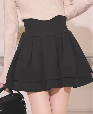 미셸 마카롱 슬림 레그 스커트