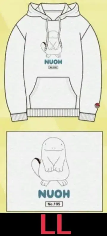 포켓몬스터 포켓몬  맨투맨 트레이닝복 후드티 LL