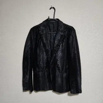 커스텀 컬처 벨벳 테일러드 자켓