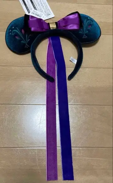 디즈니씨 판타지 스프링스 엘사 머리띠 택 포함 새상품