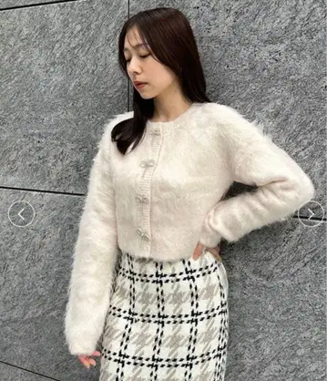 스나이델 비쥬 리본 가디건