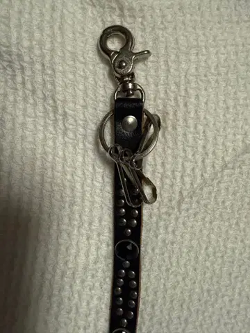 빈티지 스터드 지갑 체인