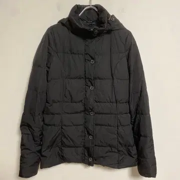 TOMMY HILFIGER 블랙 퀼팅 패딩 자켓 S