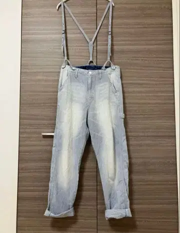 WESTWOOD OUTFITTERS S 사이즈 서스펜더 히코리 팬츠