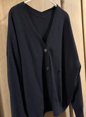 프레임워크 2way 가디건 카슈쿨 울 100% 네이비