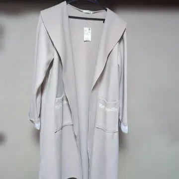 엑시즈팜 모카색 롱 코트 M 사이즈