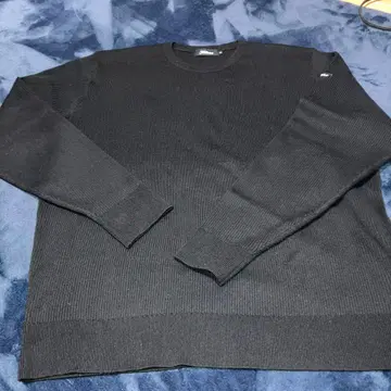 새상품급 타이틀리스트 크루넥 스웨터 니트 블랙 LL