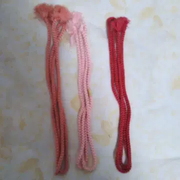 폼폼 포함 오비 고정 띠 3개 세트