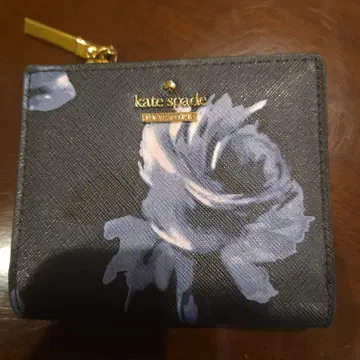 케이트 스페이드 꽃무늬 접이식 지갑