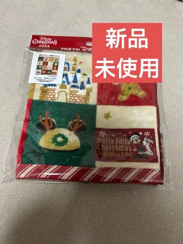 [ 미사용 새상품 ] 디즈니 크리스마스 2025 워시 타월