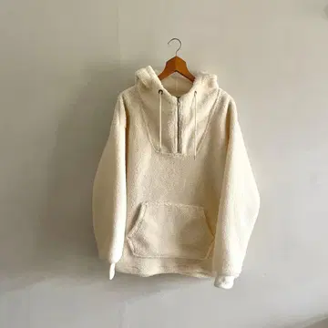 보아 하프 지퍼 후드티 트레이닝복 LL