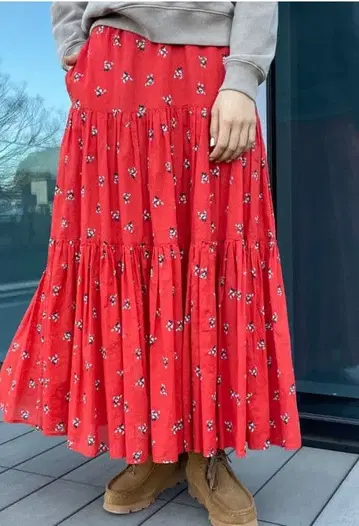 빔즈 보이 디즈니 별주 콜라보 미키 캉캉 스커트