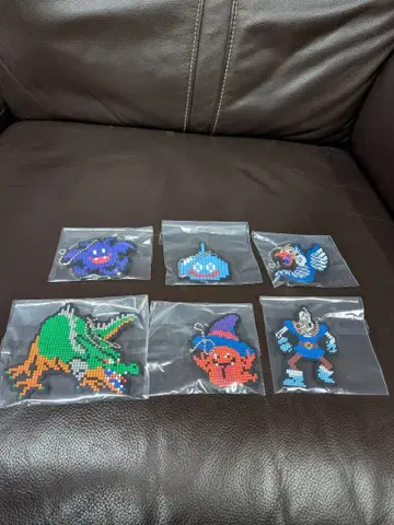 드래곤 퀘스트 제일복권 러버 스트랩 6종 세트