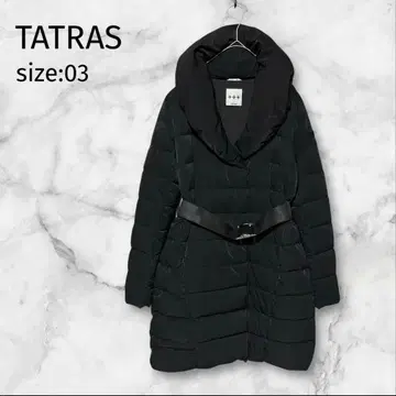 TATRAS 타트라스 바카 숄카라 다운 코트 블랙 L