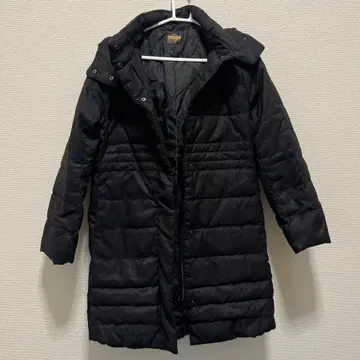THE GOOSE DOWN 블랙 다운 코트 L 사이즈