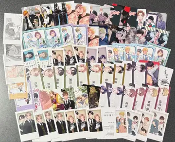 BL 폴라로이드풍 카드 트레이딩 카드 클리어 카드 특전 등 묶음 판매