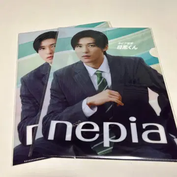 네피아 메구로 렌 클리어 파일 2장 세트 nepia snowman