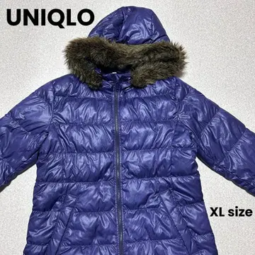 K1169 UNIQLO 여성용 XL 사이즈 방한 아우터 후드 퍼 포함