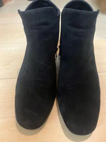 오늘 마지막 긴자 카네마츠 스웨이드 숏부츠