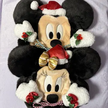 디즈니 크리스마스 팬캡 58cm 미키 미니 2세트