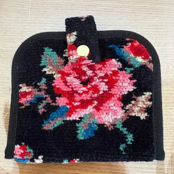 미사용 FEILER 페이 카드 케이스 장미