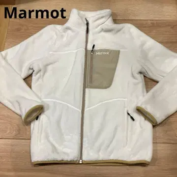 Marmot 플리스 자켓 화이트