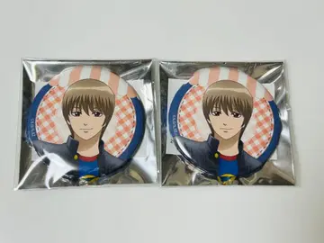 은혼 긴파치 선생님 애니메이트 카페 캔뱃지 오키타 소고 애니카페