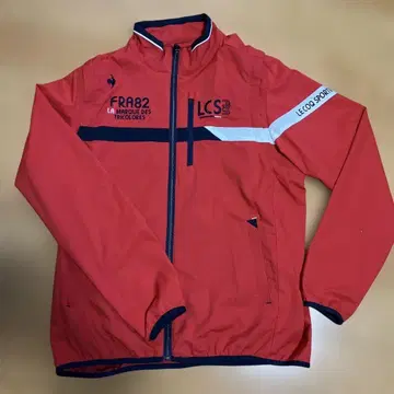 le coq sportif 골프 자켓 L 사이즈 빨간색