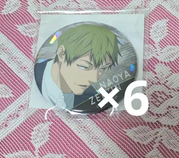 주술회전 홀로그램 캔뱃지 젠인 나오야 6개