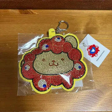 미야쿠미야쿠 산리오 콜라보 반짝이는 가죽 홀더 폼폼푸딩