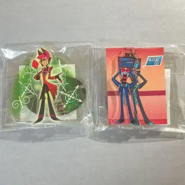 해즈빈 호텔 레이어 아크릴 스탠드 알래스터 & 복스