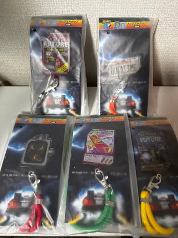백투더퓨처 후류 복권 스트랩 5개 세트