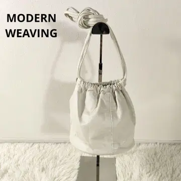 모던 위빙 복조리 백 MODERN WEAVING 화이트