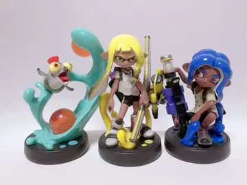 Splatoon amiibo 3종 옥토링 잉클링 코자케