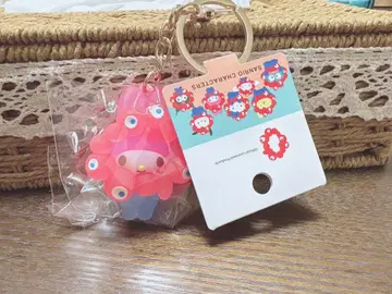 산리오 미야쿠미야쿠 클리어 입체 키링 마이멜로디