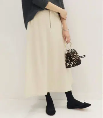 slobe iena 울 스트레치 머메이드 스커트