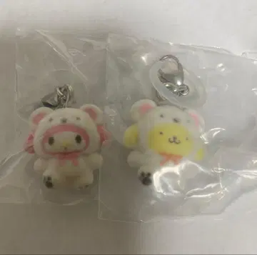 산리오 메지루시 액세서리 폭신폭신 스노우 폼폼푸딩 마이멜로