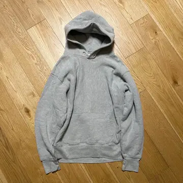 LES TIEN 후드티 그레이 맨투맨 L 속기모 미국제