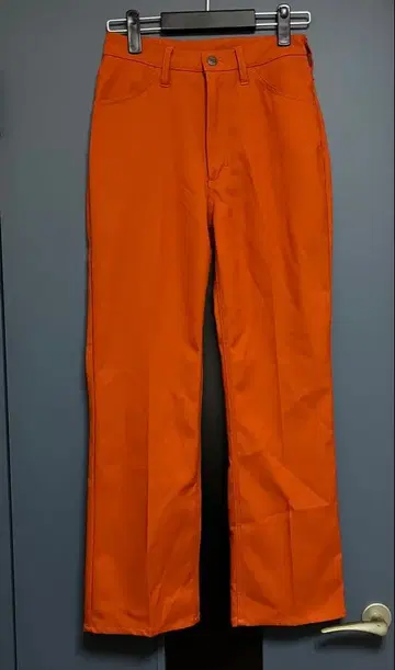 Wrangler 치노 팬츠 오렌지 S