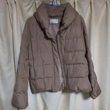 any SiS 숏 기장 라이트 다운 자켓 (베이지)