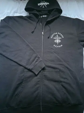 TRAVAS x REFLEM 지퍼 후드티