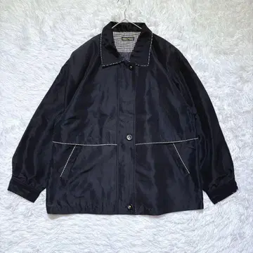 [ 여성용 패션 ] 블루종 L 루즈핏 실루엣 집업