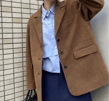 JOURNAL STANDARD 페이크 스웨이드 자켓