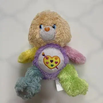 케어베어 워크 오브 하트 레인보우 봉제 인형