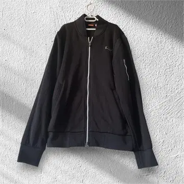 [ 새상품급 ] PUMA 트랙 자켓 블랙 속기모 빅 루즈 Y2K 스포츠