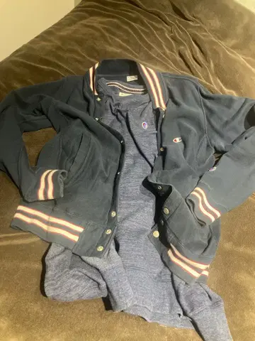 챔피온 맨투맨 & 자켓 세트