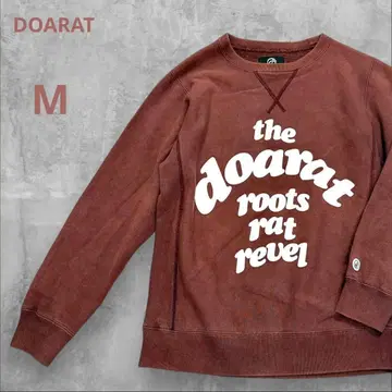 두아라트 트레이닝복 긴팔 브라운 M 일본제 맨투맨 면 100%