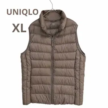 새상품급 UNIQLO 모카 다운 베스트 XL